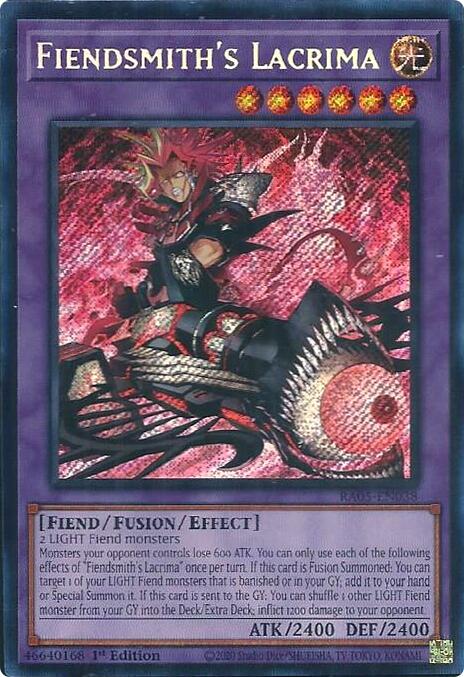 Fiendsmith's Lacrima (Secret Rare) [RA05-EN038] Secret Rare | Exor Games Truro