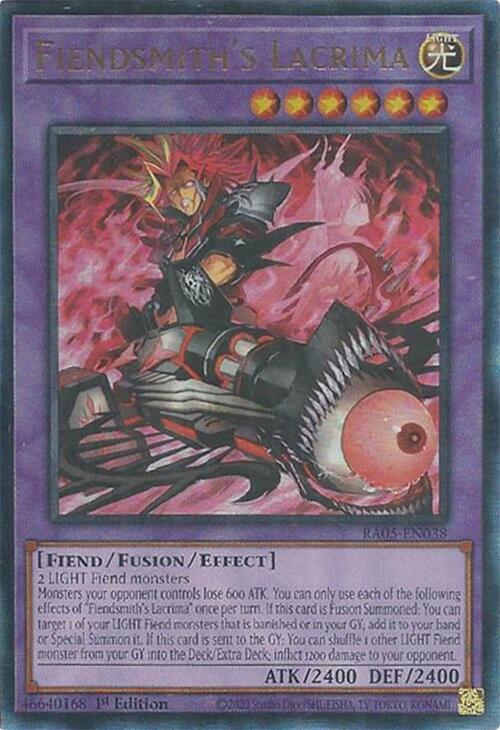 Fiendsmith's Lacrima (Ultimate Rare) [RA05-EN038] Ultimate Rare | Exor Games Truro