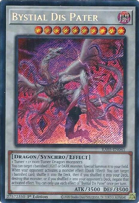 Bystial Dis Pater (Secret Rare) [RA05-EN041] Secret Rare | Exor Games Truro