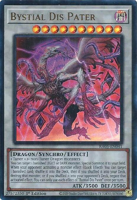 Bystial Dis Pater (Ultra Rare) [RA05-EN041] Ultra Rare | Exor Games Truro