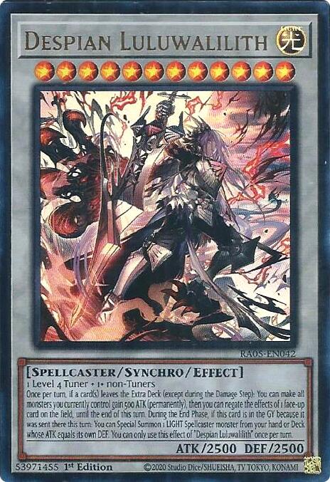 Despian Luluwalilith (Ultra Rare) [RA05-EN042] Ultra Rare | Exor Games Truro