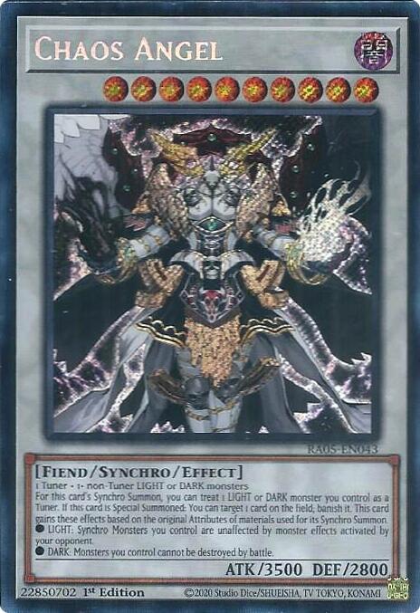 Chaos Angel (Secret Rare) [RA05-EN043] Secret Rare | Exor Games Truro