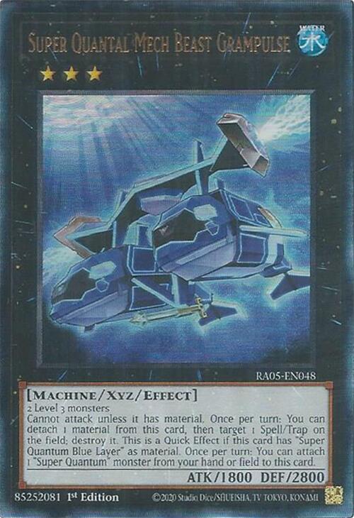 Super Quantal Mech Beast Grampulse (Ultimate Rare) [RA05-EN048] Ultimate Rare | Exor Games Truro