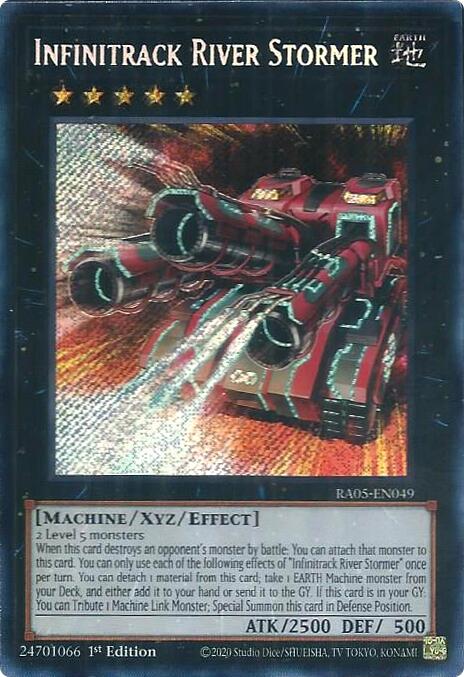 Infinitrack River Stormer (Secret Rare) [RA05-EN049] Secret Rare | Exor Games Truro