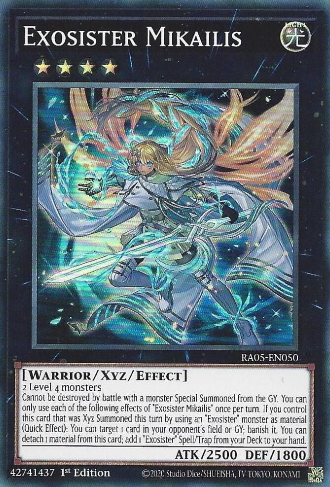 Exosister Mikailis [RA05-EN050] Super Rare | Exor Games Truro