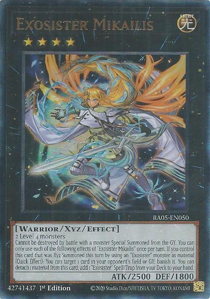 Exosister Mikailis (Ultimate Rare) [RA05-EN050] Ultimate Rare | Exor Games Truro