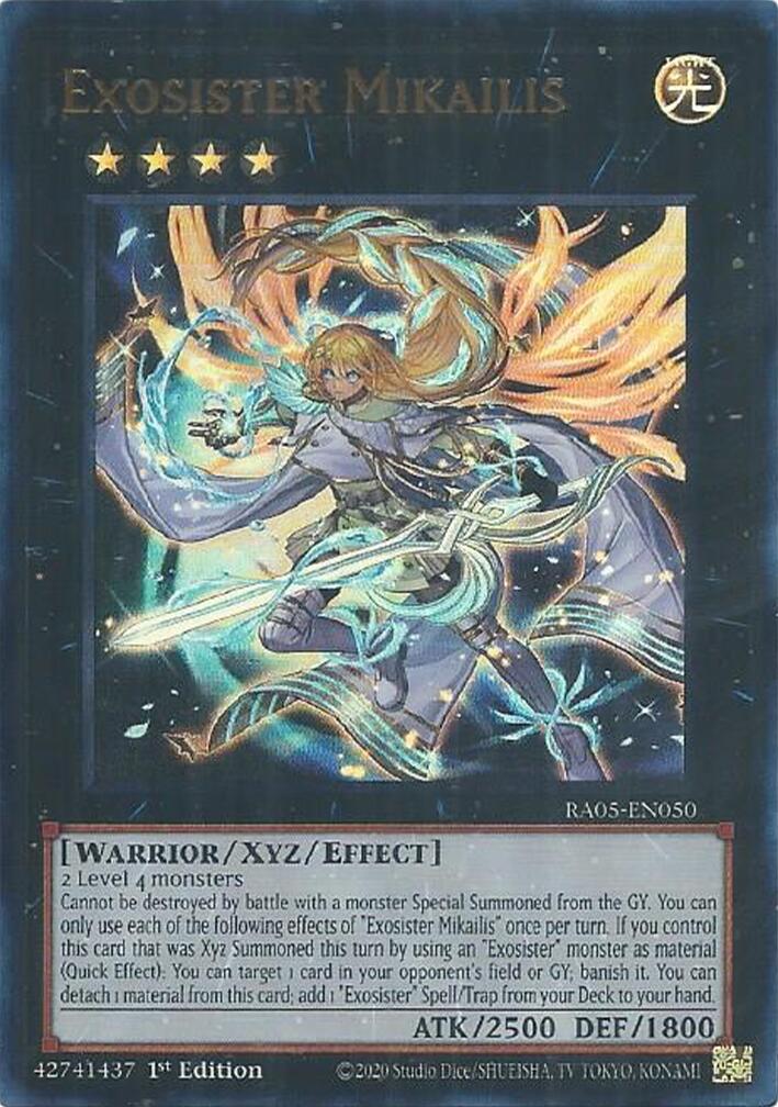 Exosister Mikailis (Ultra Rare) [RA05-EN050] Ultra Rare | Exor Games Truro