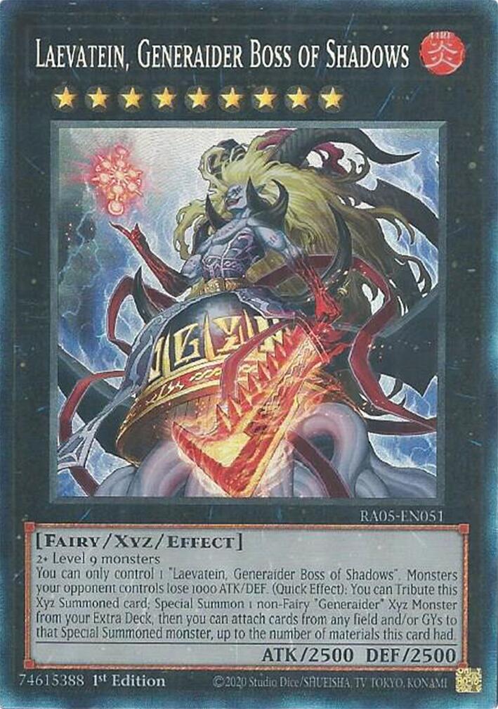 Laevatein, Generaider Boss of Shadows (Collector's Rare) [RA05-EN051] Collector's Rare | Exor Games Truro