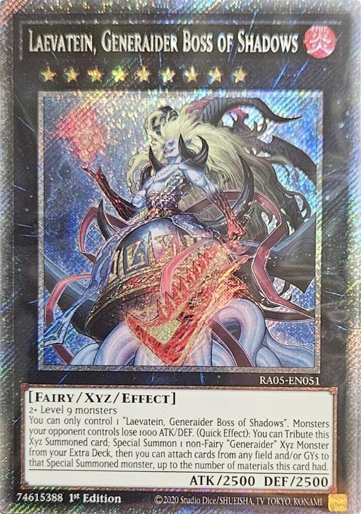 Laevatein, Generaider Boss of Shadows (Platinum Secret Rare) [RA05-EN051] Platinum Secret Rare | Exor Games Truro