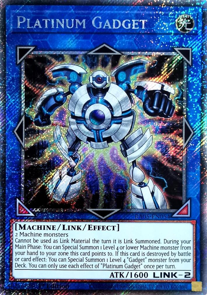 Platinum Gadget (Platinum Secret Rare) [RA05-EN054] Platinum Secret Rare | Exor Games Truro