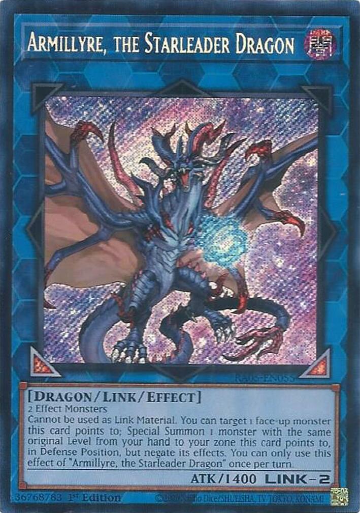 Armillyre, the Starleader Dragon (Secret Rare) [RA05-EN055] Secret Rare | Exor Games Truro