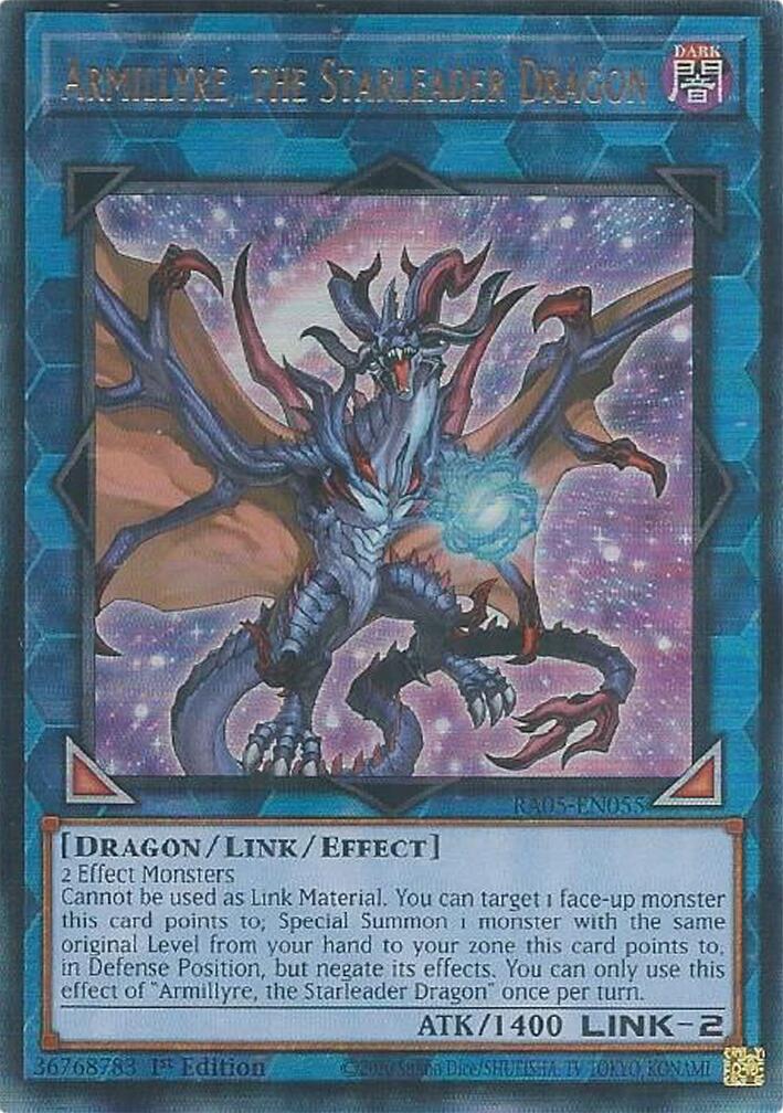 Armillyre, the Starleader Dragon (Ultimate Rare) [RA05-EN055] Ultimate Rare | Exor Games Truro
