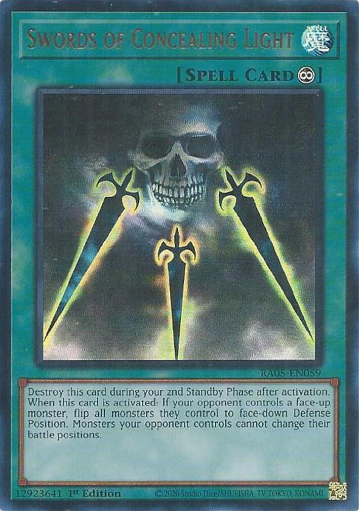 Swords of Concealing Light (Ultra Rare) [RA05-EN059] Ultra Rare | Exor Games Truro