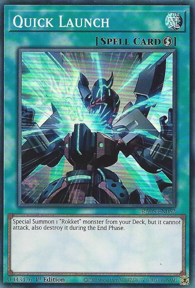Quick Launch [RA05-EN062] Super Rare | Exor Games Truro