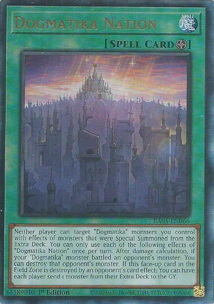 Dogmatika Nation (Ultimate Rare) [RA05-EN066] Ultimate Rare | Exor Games Truro