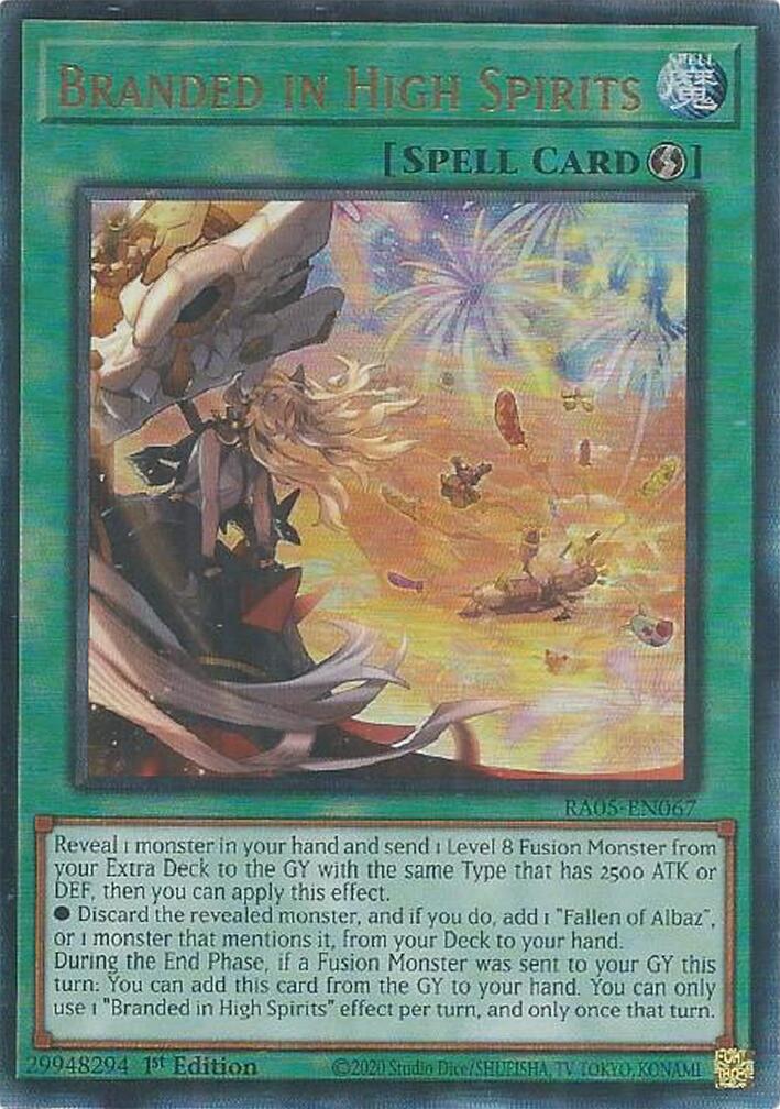 Branded in High Spirits (Ultimate Rare) [RA05-EN067] Ultimate Rare | Exor Games Truro