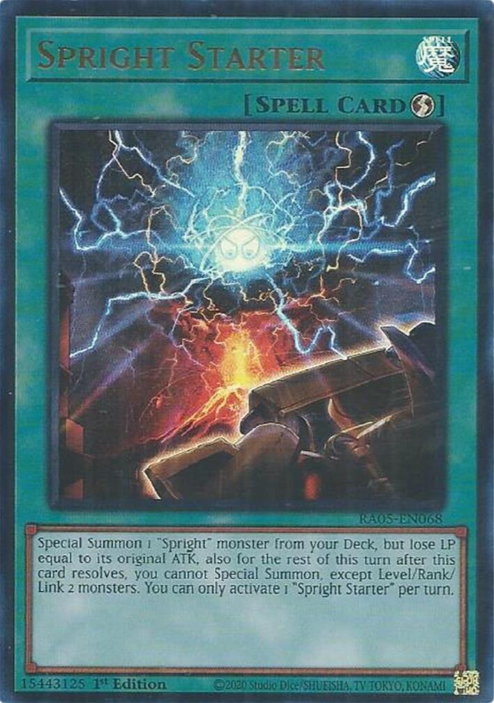 Spright Starter (Ultra Rare) [RA05-EN068] Ultra Rare | Exor Games Truro