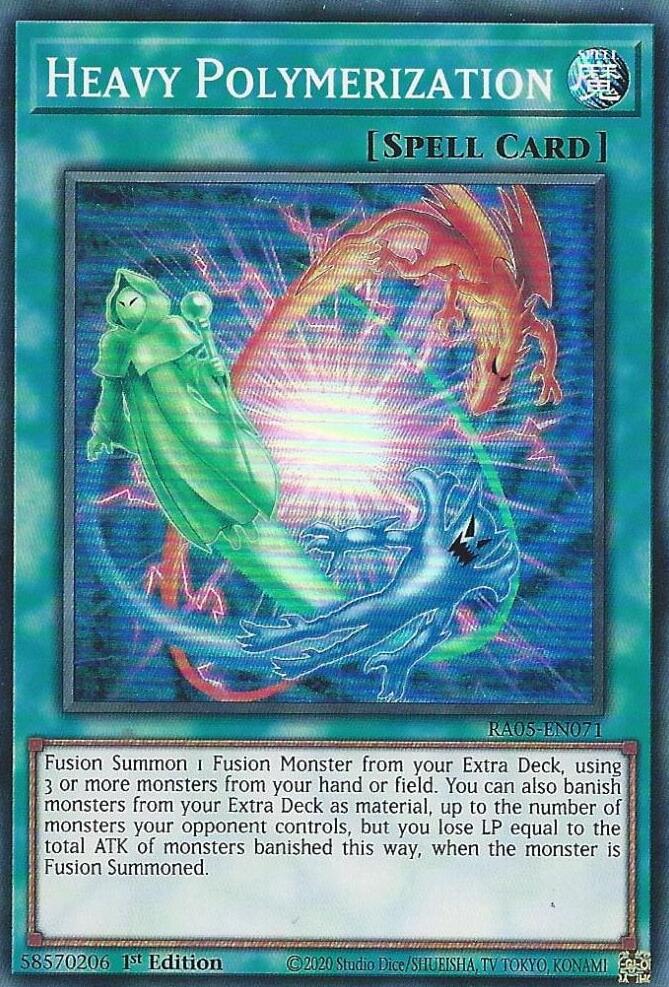 Heavy Polymerization [RA05-EN071] Super Rare | Exor Games Truro