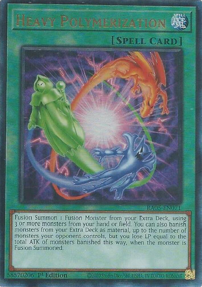 Heavy Polymerization (Ultimate Rare) [RA05-EN071] Ultimate Rare | Exor Games Truro