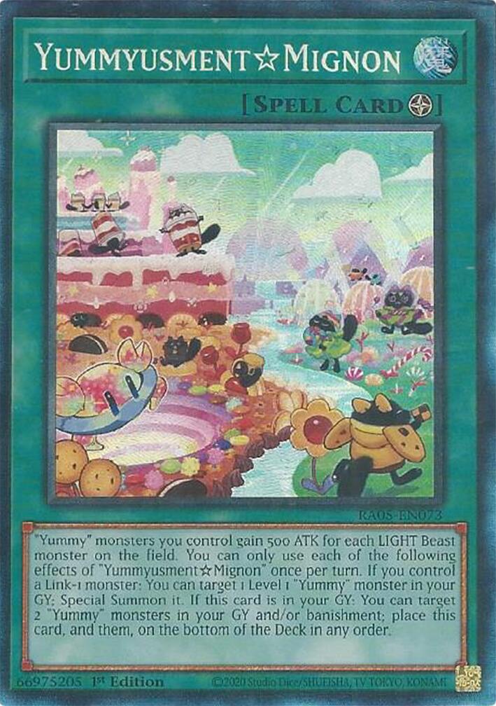 YummyusmentAcroquey (Collector's Rare) [RA05-EN073] Collector's Rare | Exor Games Truro