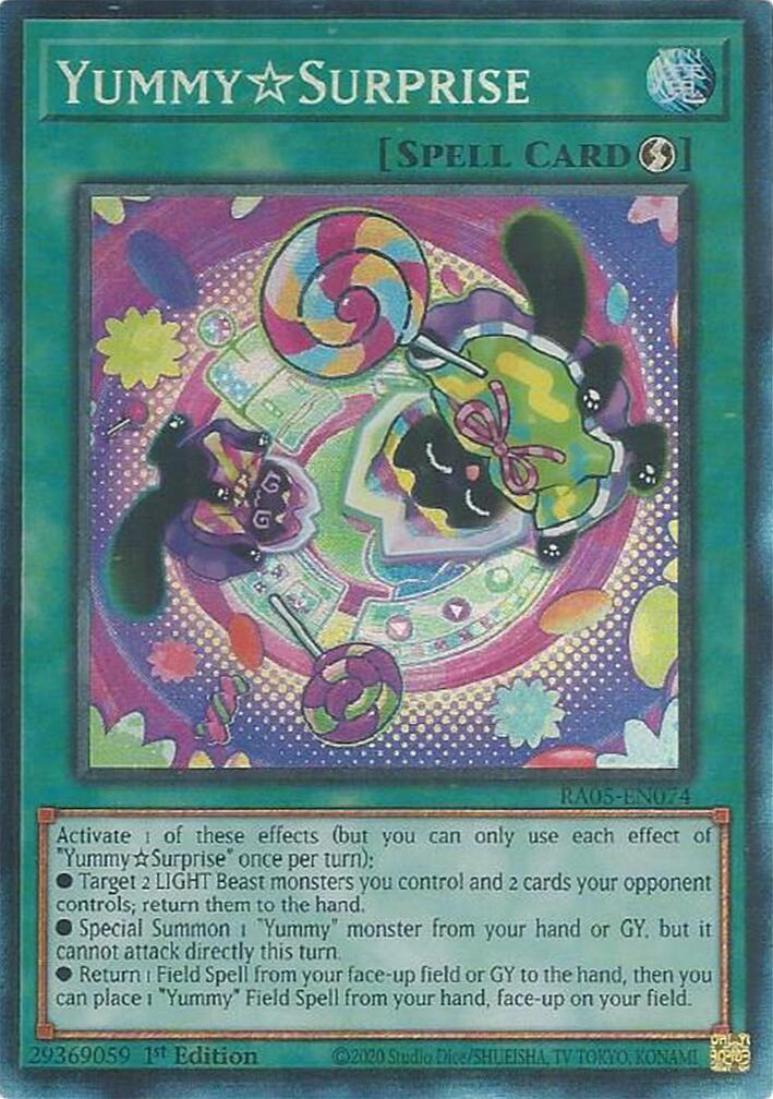 YummySurprise (Collector's Rare) [RA05-EN074] Collector's Rare | Exor Games Truro