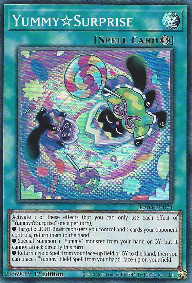 YummySurprise [RA05-EN074] Super Rare | Exor Games Truro