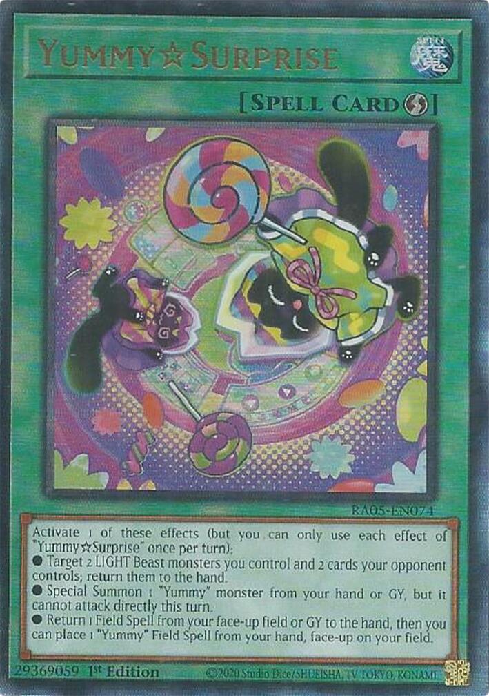 YummySurprise (Ultimate Rare) [RA05-EN074] Ultimate Rare | Exor Games Truro