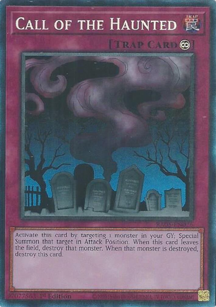Call of the Haunted (Collector's Rare) [RA05-EN076] Collector's Rare | Exor Games Truro
