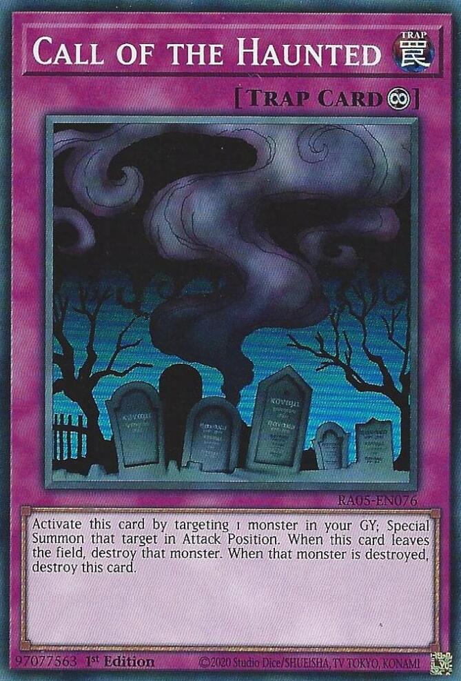 Call of the Haunted [RA05-EN076] Super Rare | Exor Games Truro