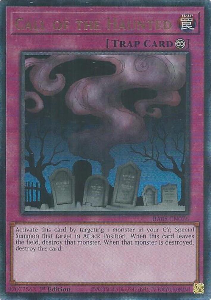 Call of the Haunted (Ultimate Rare) [RA05-EN076] Ultimate Rare | Exor Games Truro