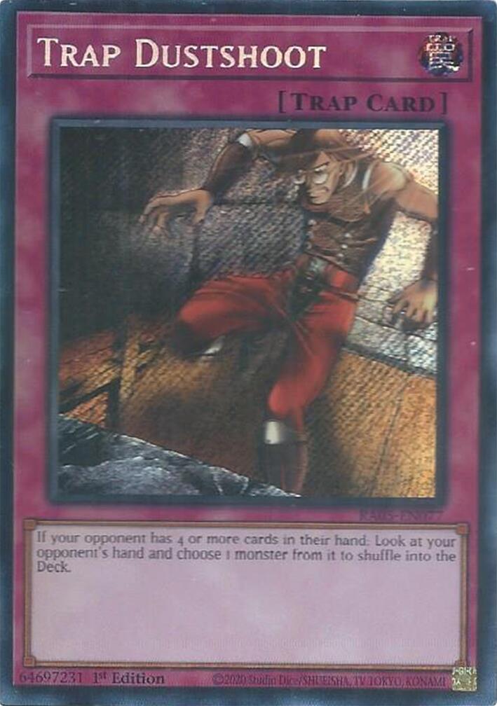 Trap Dustshoot (Secret Rare) [RA05-EN077] Secret Rare | Exor Games Truro