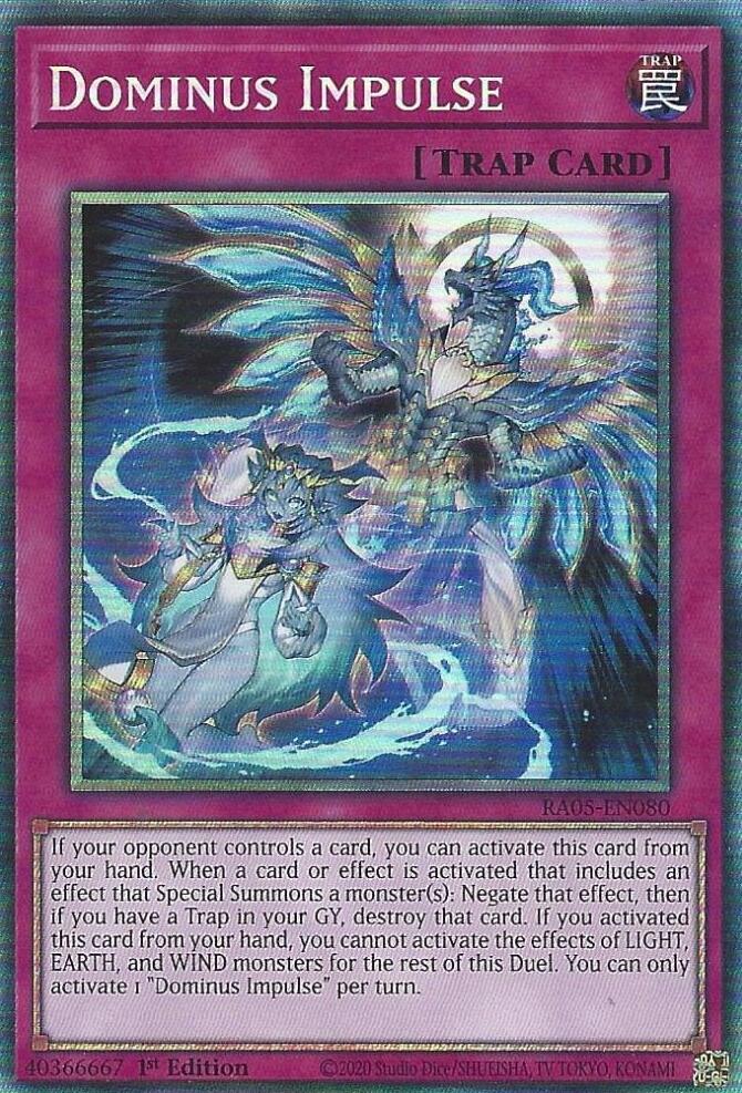 Dominus Impulse (Collector's Rare) [RA05-EN080] Collector's Rare | Exor Games Truro