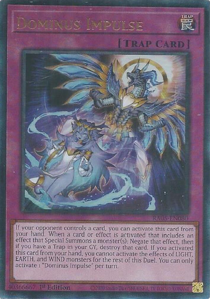 Dominus Impulse (Ultimate Rare) [RA05-EN080] Ultimate Rare | Exor Games Truro