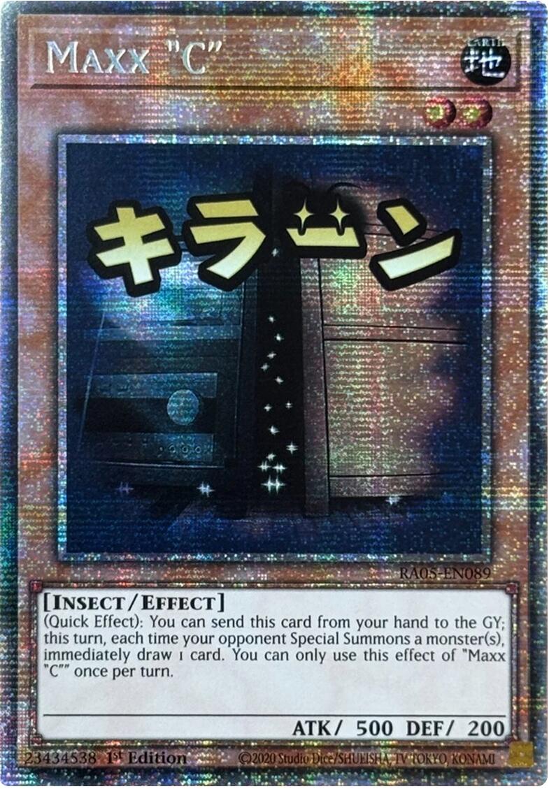 Maxx "C" (Starlight Rare) [RA05-EN089] Starlight Rare | Exor Games Truro