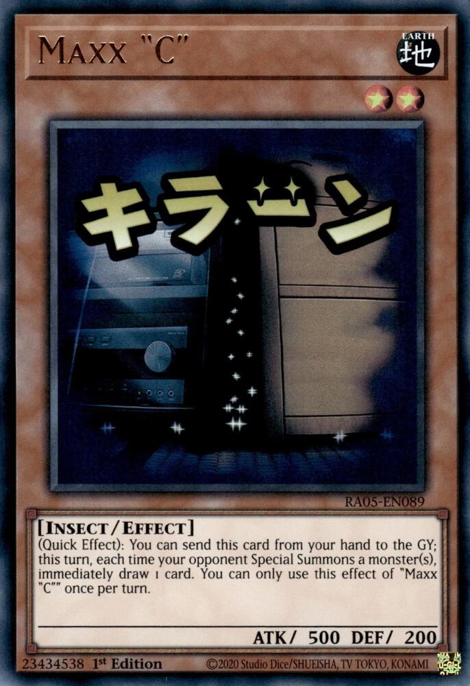 Maxx "C" [RA05-EN089] Ultra Rare | Exor Games Truro