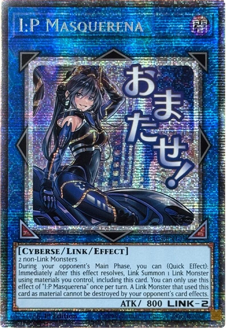 I:P Masquerena (Starlight Rare) [RA05-EN105] Starlight Rare | Exor Games Truro