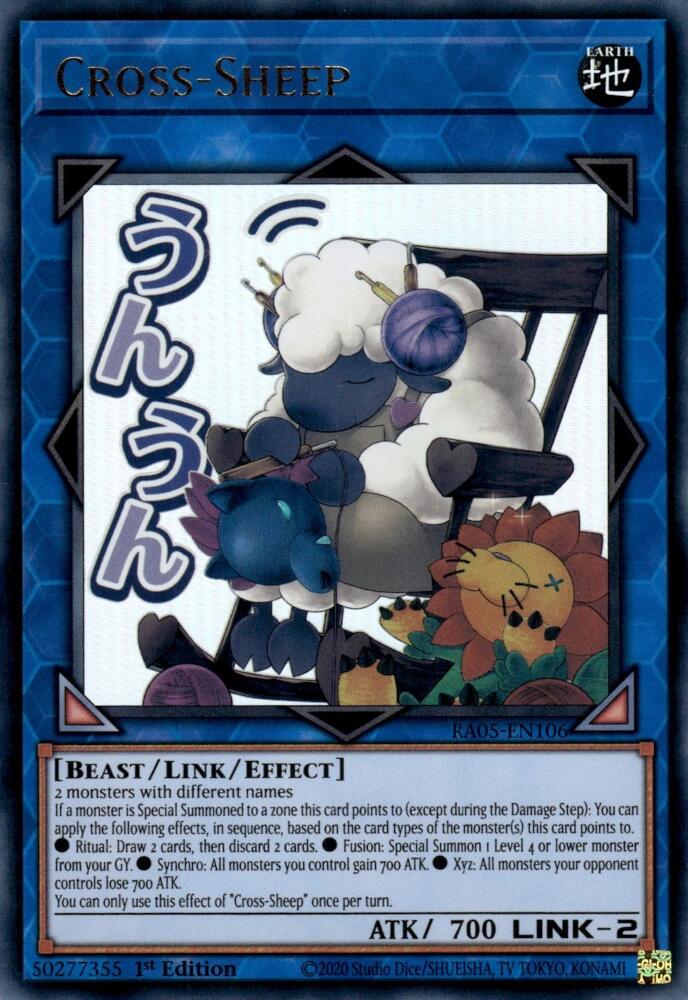 Cross-Sheep [RA05-EN106] Ultra Rare | Exor Games Truro