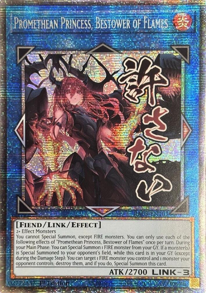 Promethean Princess, Bestower of Flames (Starlight Rare) [RA05-EN107] Starlight Rare | Exor Games Truro