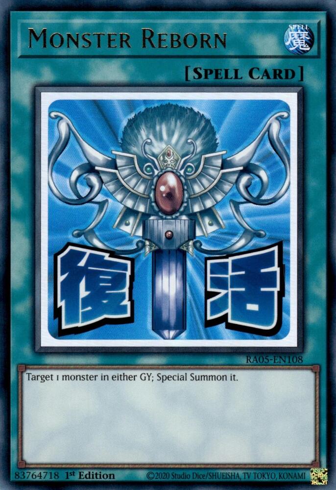 Monster Reborn [RA05-EN108] Ultra Rare | Exor Games Truro