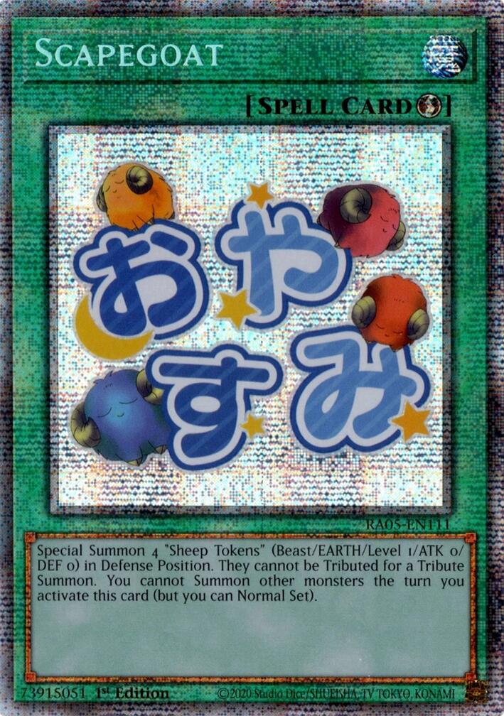 Scapegoat (Starlight Rare) [RA05-EN111] Starlight Rare | Exor Games Truro