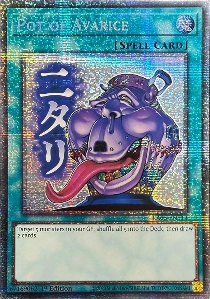 Pot of Avarice (Starlight Rare) [RA05-EN114] Starlight Rare | Exor Games Truro