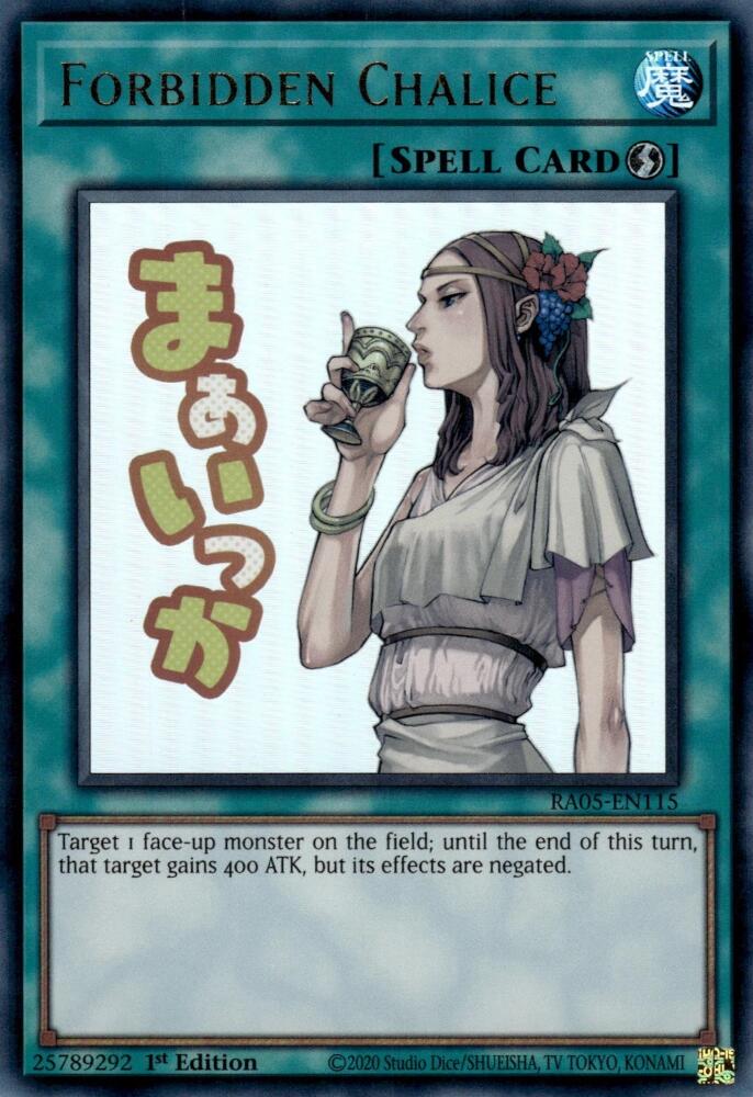 Forbidden Chalice [RA05-EN115] Ultra Rare | Exor Games Truro