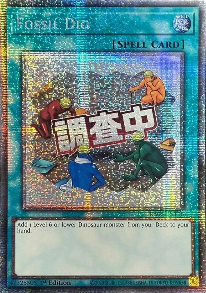 Fossil Dig (Starlight Rare) [RA05-EN116] Starlight Rare | Exor Games Truro