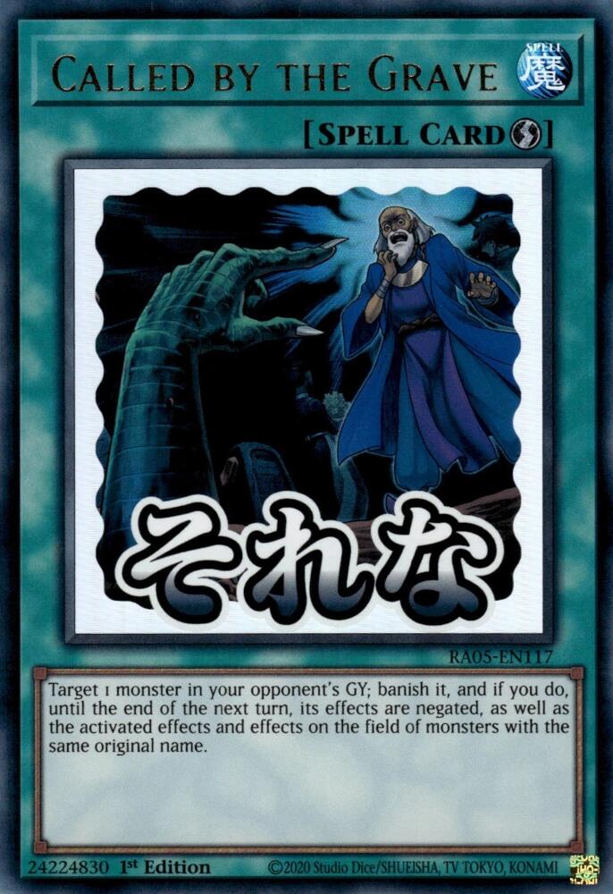Called by the Grave [RA05-EN117] Ultra Rare | Exor Games Truro