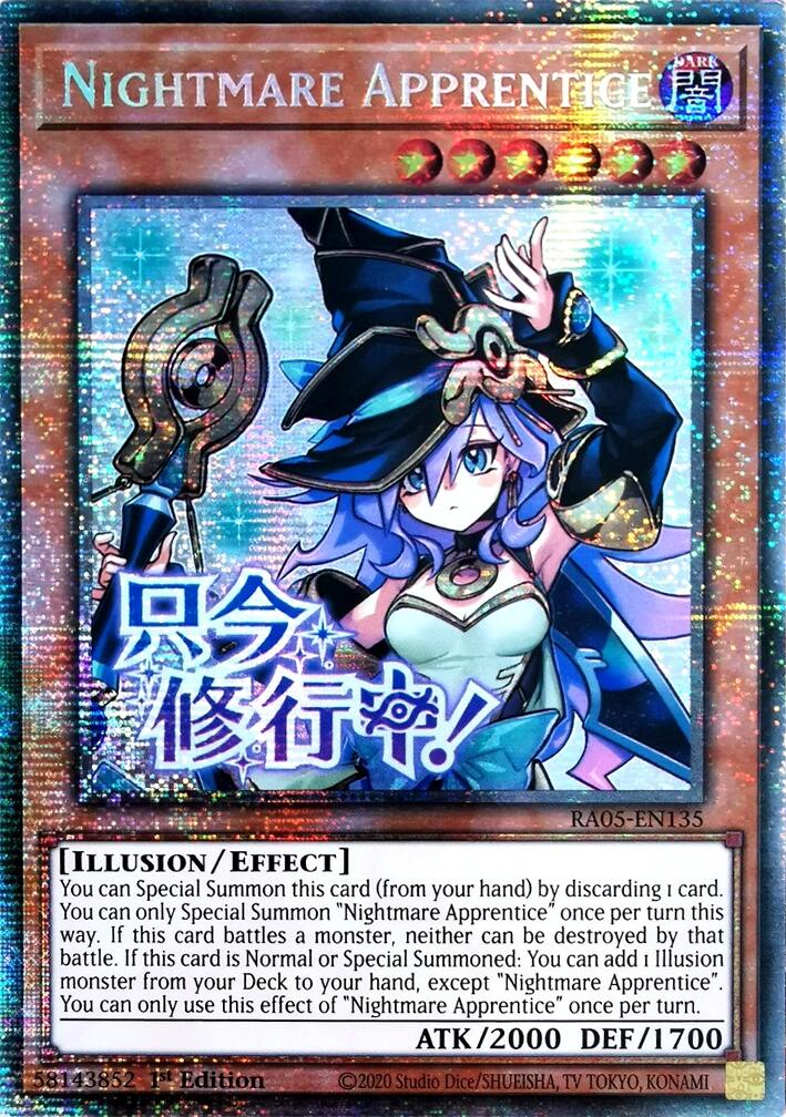 Nightmare Apprentice (Starlight Rare) [RA05-EN135] Starlight Rare | Exor Games Truro