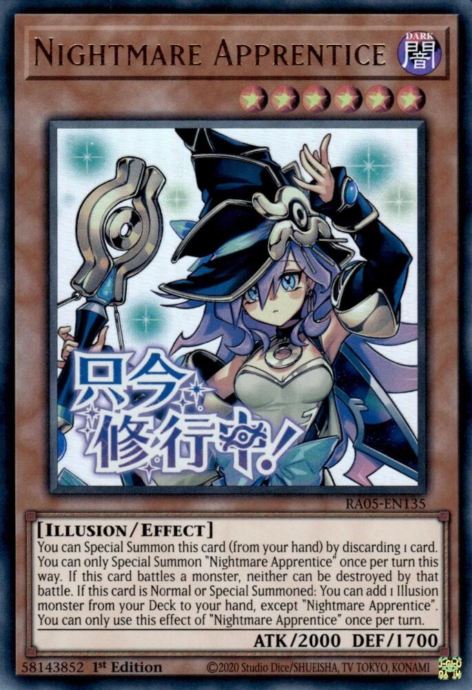 Nightmare Apprentice [RA05-EN135] Ultra Rare | Exor Games Truro
