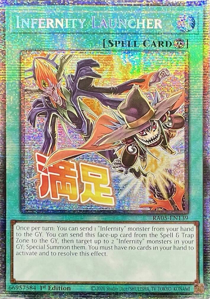 Infernity Launcher (Starlight Rare) [RA05-EN139] Starlight Rare | Exor Games Truro