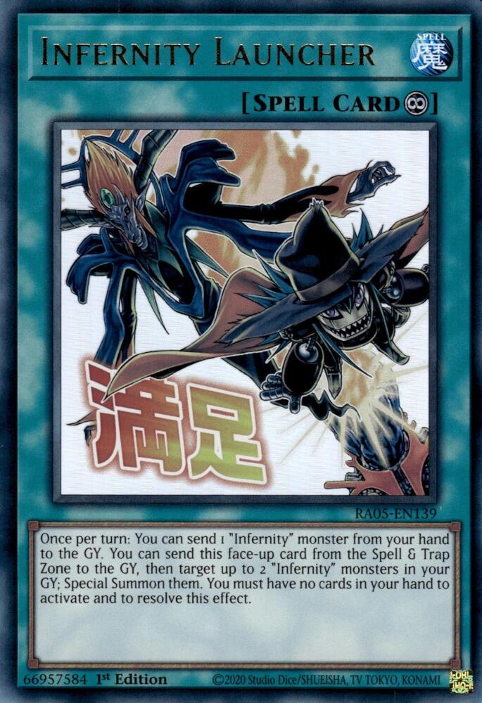 Infernity Launcher [RA05-EN139] Ultra Rare | Exor Games Truro