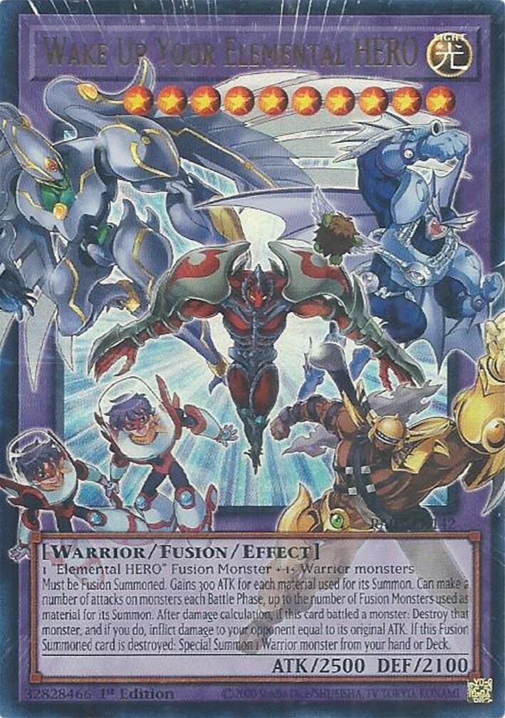 Wake Up Your Elemental HERO [RA05-EN142] Ultra Rare | Exor Games Truro
