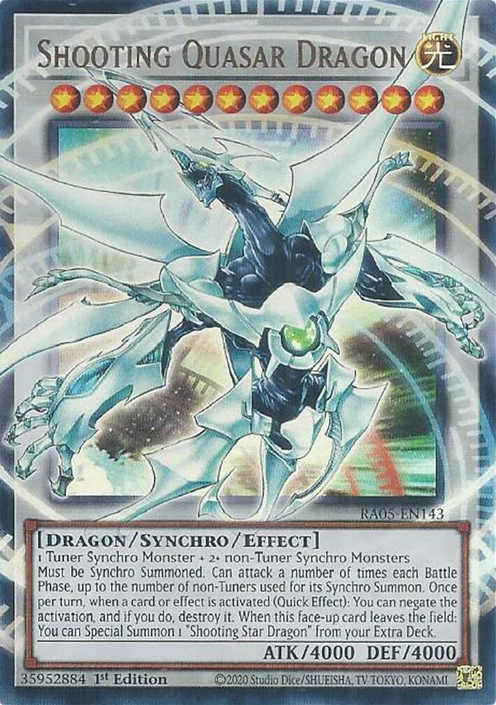 Shooting Quasar Dragon [RA05-EN143] Ultra Rare | Exor Games Truro